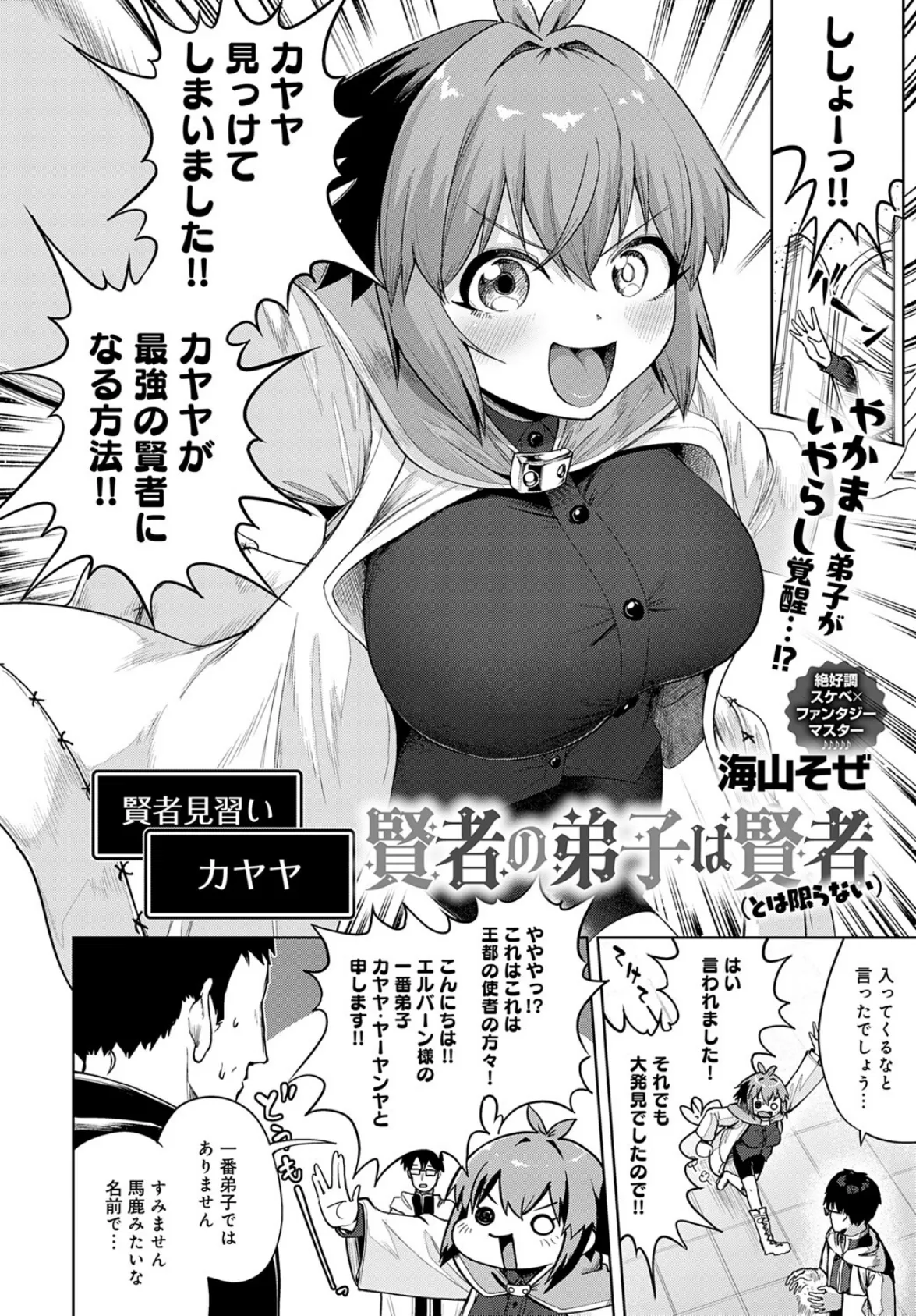 賢者の弟子は賢者（とは限らない） 2ページ