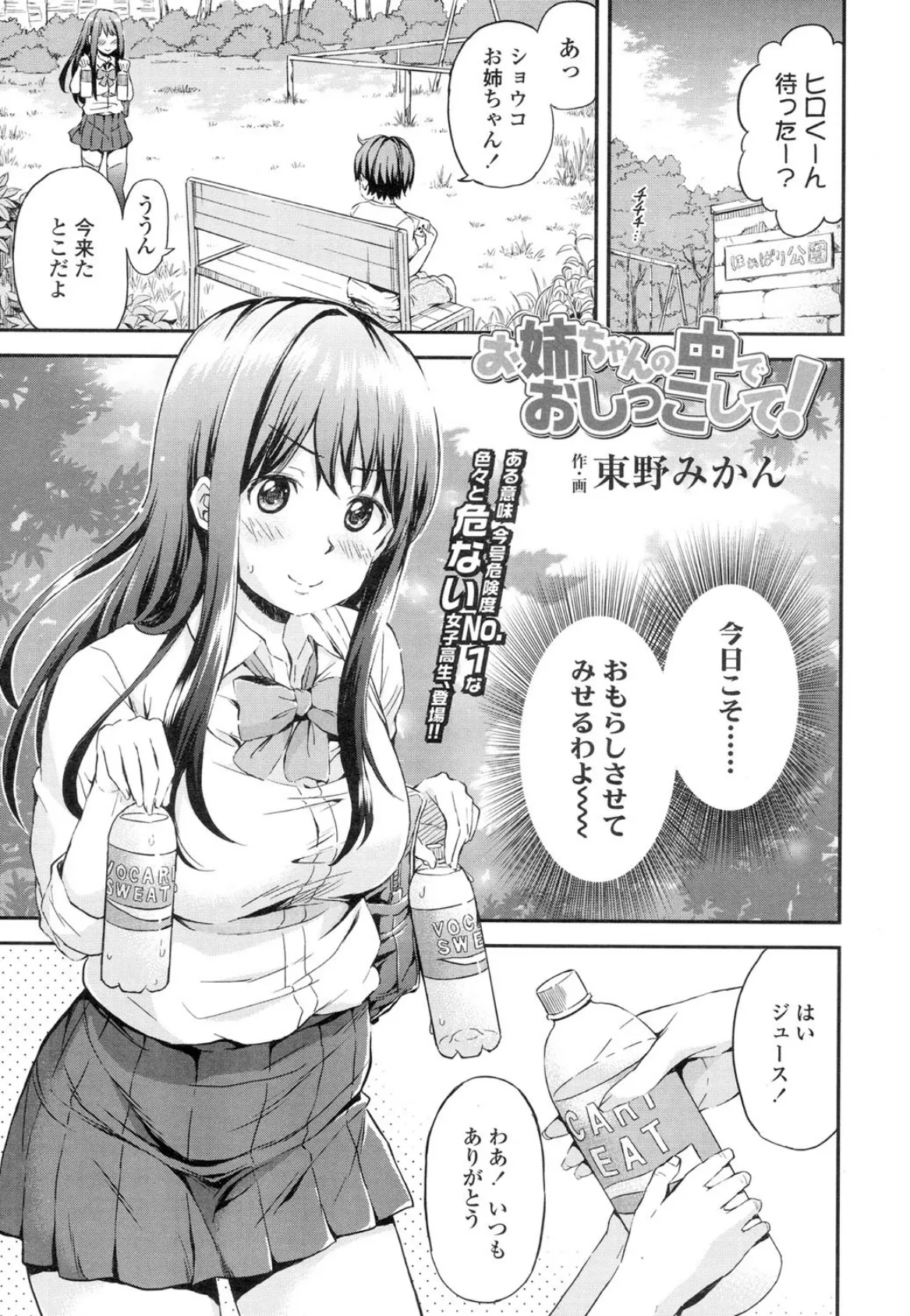 お姉ちゃんの中でおしっこして!